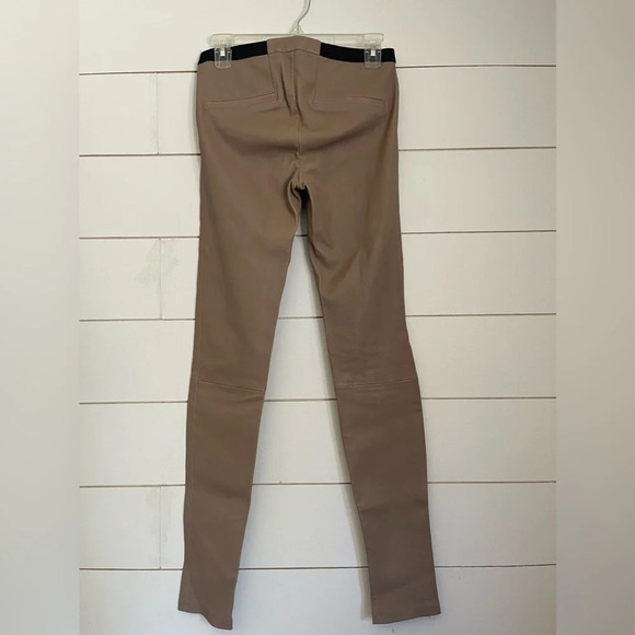 Helmut Lang Leather Ankle Leggings size 4 - Picture 7 of 14
